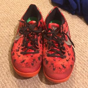 Kobe 8 Red and Black Shoes